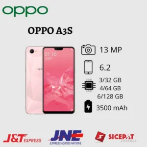 OPPO A3S GB - RAM 6 / 128 NEW BERGARANSI ANDROID MURAH CUCI GUDANG HP NEW BARU